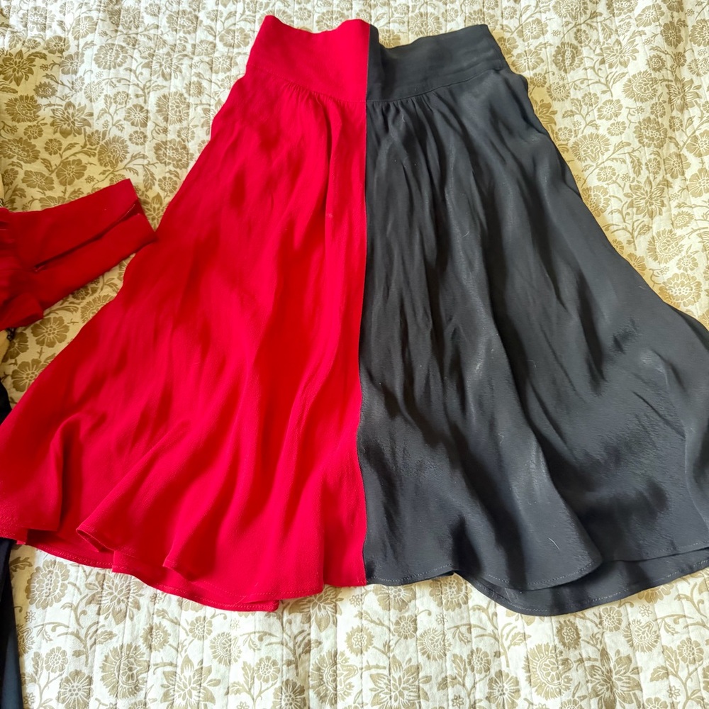 Trashy diva queen of hearts skirt